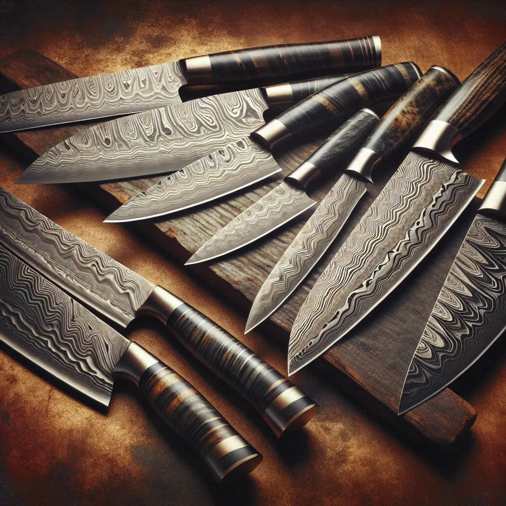 Image of Unlock-the-Secrets-The-Ultimate-Guide-of-Damascus-Kitchen-Knives BlackSteel Cutlery